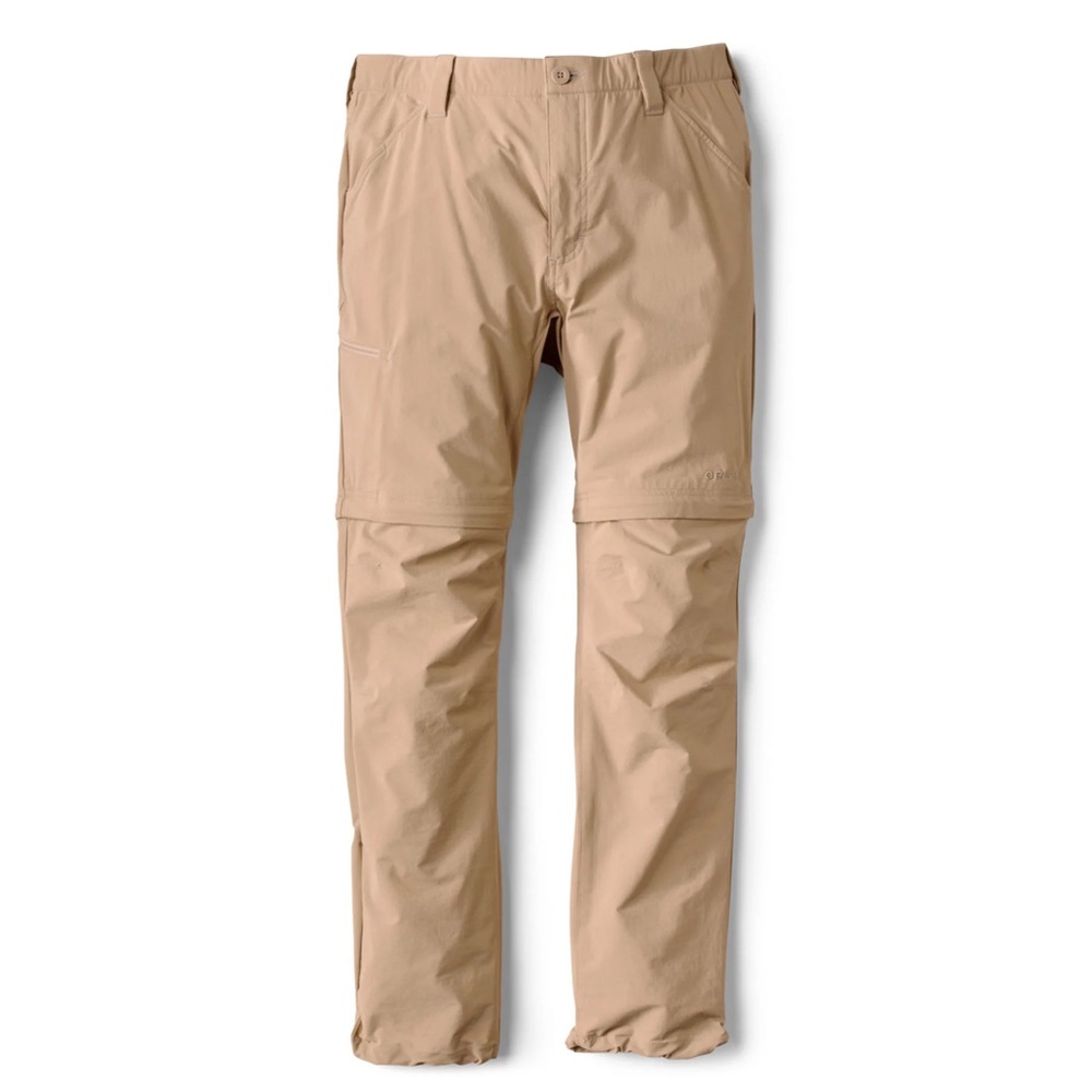 Orvis Men's Khaki Convertible Pants - SIZE XL - NEW WITH TAGS